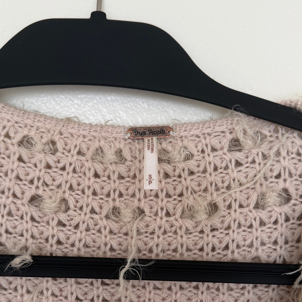 Free People Faithfully Shaggy Cardigan - Picture 2 of 6